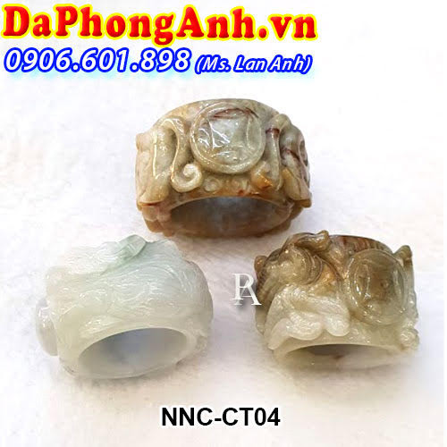 Nhẫn Đeo Ngón Cái Đá Cẩm Thạch NNC-CT04